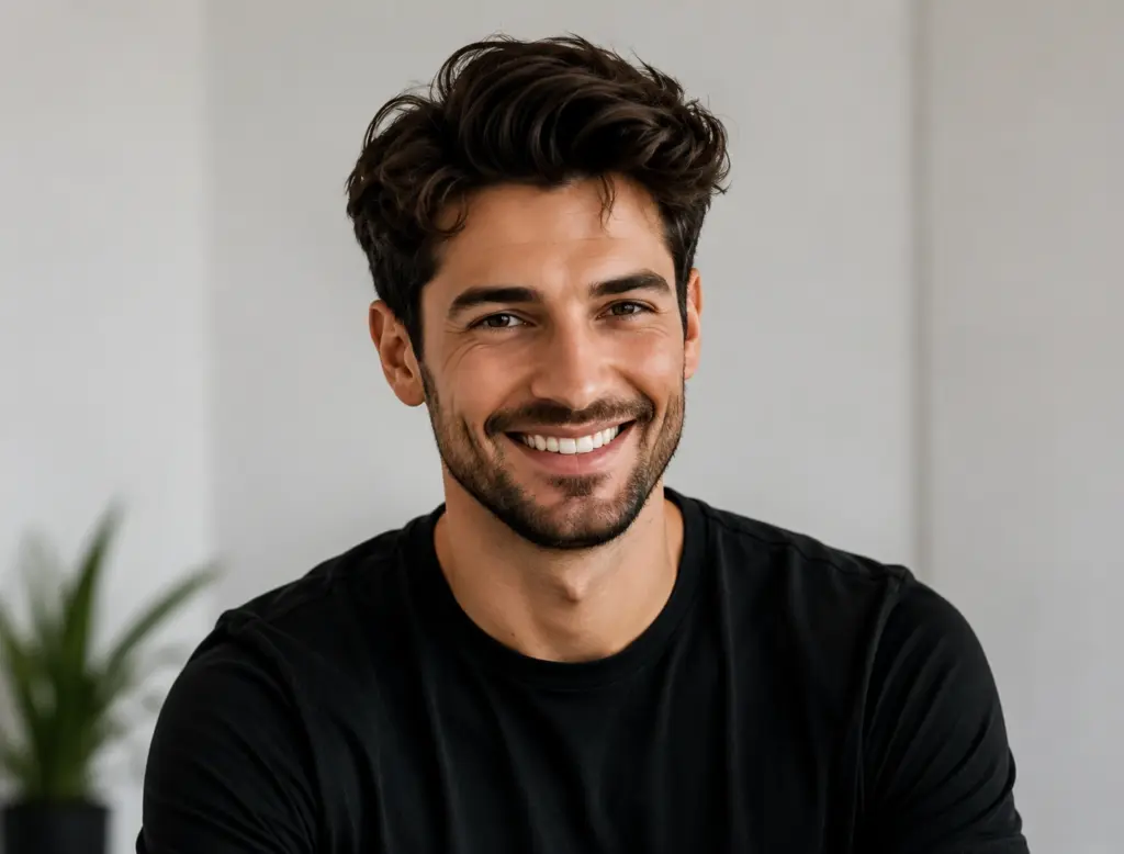 Porträt von Benjamin Weber im Hair-&-Co.-Team