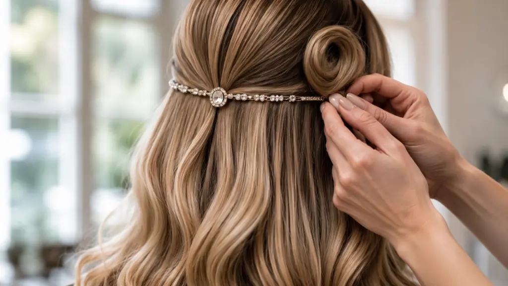 Haarverlängerung mit hochwertigen Extensions