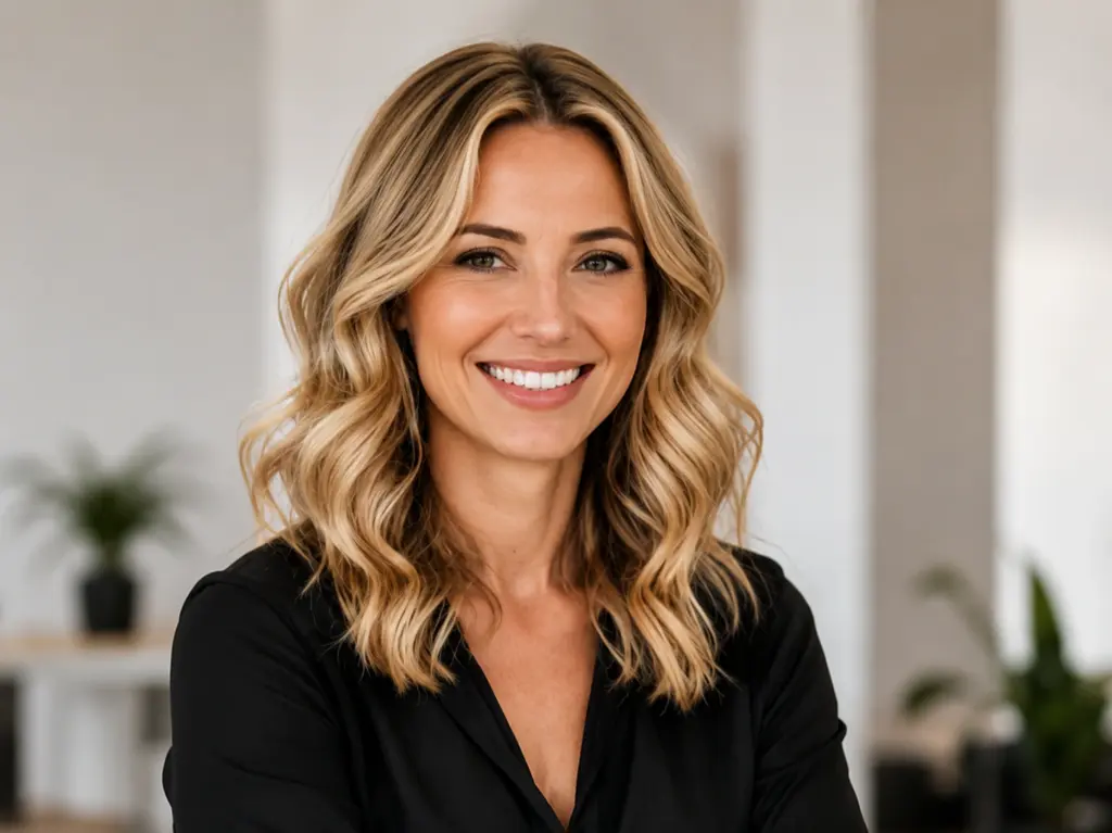 Porträt von Julia Berger im Hair-&-Co.-Team